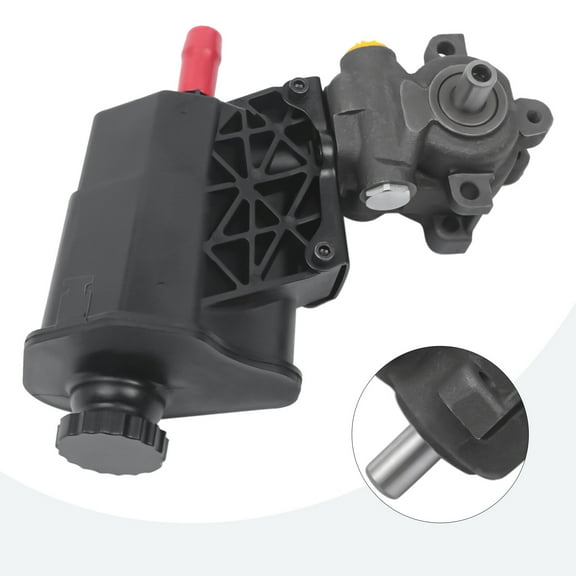 For 2002-2007 Dodge Ram 1500 5.7L / 4.7L Metal Power Steering Pump W/ Reservoir