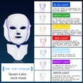 thumbnail image 4 of 7 Colores LED Photon Face Neck Skin Dispositivo Antienvejecimiento Enchufe de La UE Sunnimix Terapia facial ligera portátil, 4 of 8