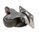 thumbnail image 1 of Rueda giratoria con base de goma y placa superior, ruedas para muebles antideslizantes sin 1 pulgada, 1 of 7