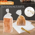 thumbnail image 2 of Wqlpp-10 0 Pcs Sacs à Pain Transparents avec Attache, SP-029, 2 of 4