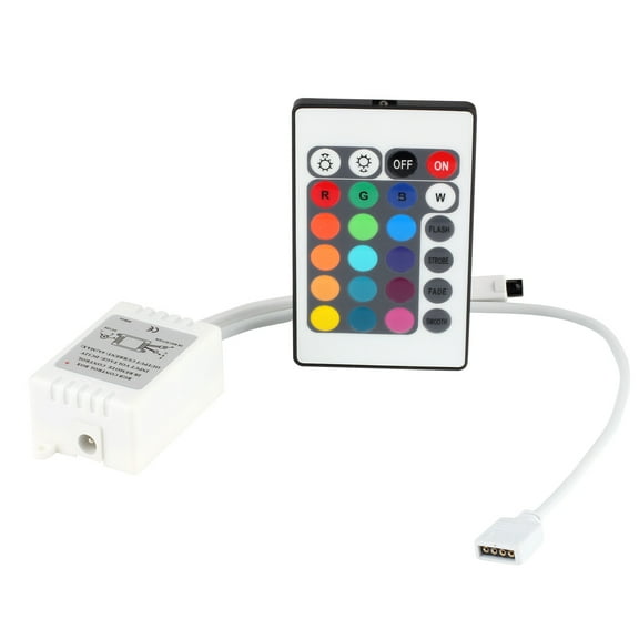 SUPERNIGHT 24 Key Button IR Wireless 5050 3528 RGB LED Strip Light Remote Controller