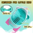 thumbnail image 4 of Patines SULIFEEL para niños con cuádruple ajustable para niños de 2 a 5 años, 4 of 7