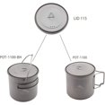 thumbnail image 3 of TOAKS Titanium Lid Pot or Cup/Mug(115mm), 3 of 4