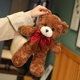 thumbnail image 5 of Oso de peluche con lazo grande de 33cm, almohada de muñeco de peluche, decoración suave para el hogar, regalos de cumpleaños, regalo de boda, 5 of 5