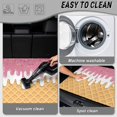 thumbnail image 5 of HUISEFOR Ice Cream Car Trunk Mat for Women, 29" x 39" All Weather Trunk Protection Cargo Liner Anti-Scratch Easy To Clean Suitable for Most Cars SUV, 5 of 7