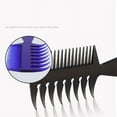 thumbnail image 4 of Retro Men's Oil Head Comb Double Sided Haircut Shape Texture Combs Detangling Hairstyle Styling Tool for Men, 4 of 15