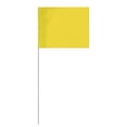 thumbnail image 4 of Marking Flags Yellow 4" X 5" Flag With 21" Wire Staff (100 Flags), 4 of 4