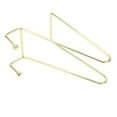 thumbnail image 4 of Metal Display Board Stand Gold Metal Easel Stand Plate Holder Display Stand Picture Frame Stands Nail Art Display Board Stands Sturdy Elegant Metal Multifunction Picture Frame, 4 of 8