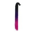 thumbnail image 1 of Gradient 60cm Casco s para Cascos Deportivos Unisex Negro Violeta Rojo Zulema Pelo de la peluca de cola de caballo, 1 of 8