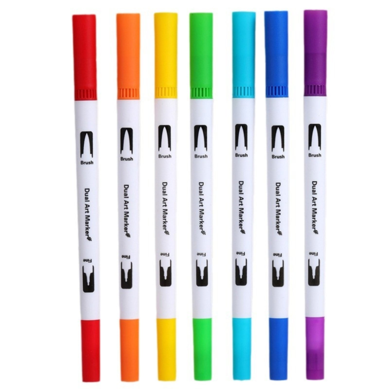 Clearance Pencil curler under $9,Brush Marker Pens 24 Colors Art Markers With Fine And Brush Tip Coloring Markers For Adults Markers For Journaling Calligraphy Drawing Sketching Doodling Illust
