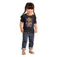 thumbnail image 4 of Cool Urban Hustle King Teddy Bear Toddler Boy Girl T Shirt Infant Toddler Brisco Brands 6M, 4 of 5