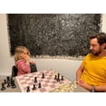 thumbnail image 2 of WE Games Mousepad Tournament Chessboard, 20 inches - Wood Grain Print/Color, 2 of 5
