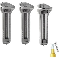 Compact Titanium Multitool,Compact Titanium Multitool Wrench,Mini Multifunctional Adjustable Wrench Alloy Tool with Bottle Opener,Portable Edc Pocket Tool for Outdoor Camping Hiking