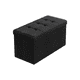 thumbnail image 2 of SONGMICS Banco de Almacenamiento, Puff Almacenaje de 76 cm, Baúl de Almacenaje, Taburete Reposapiés, Negro, 2 of 9
