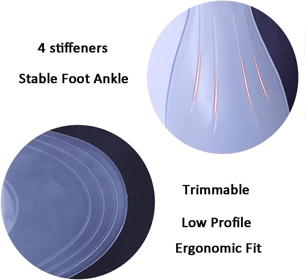 Lightweight Foot Lift & Ankle Support Orthosis, Ergonomic Figure-8 Strap Brace for Improved Walking Form and Balance, Soft & Breathable Design