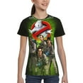 thumbnail image 4 of Ghostbusters Youth Unisex T-Shirt Crewneck Short Sleeve Double-Sided Print Tee Shirts Top For Boys Girls Kid Teen Medium, 4 of 6