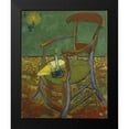 thumbnail image 2 of van Gogh, Vincent 15x18 Black Modern Framed Museum Art Print Titled - Gauguins chair, 2 of 5