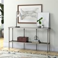 thumbnail image 3 of Henn&Hart Lampe de Table Moderne en Arc de Métal avec Forme Conique en Lait Noir/blanc, 3 of 3