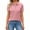 36## Watermelon Red, variant on Womens Polo Shirts Short Sleeve Collared Business Casual Tops Summer Button Down Elegant Golf Work Blouse,Mint Green XXXL