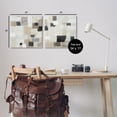 thumbnail image 4 of Stupell Industries Neutral Patchwork Squares Abstract Painting Wrapped Canvas Art Print Wall Art, 17 x 17, Set of 2, 4 of 8