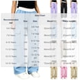 thumbnail image 3 of Mifsaly Cargo Pants for Girls Uniform Pants Kids High Waisted Relaxed Fit Casual Back to School Bottoms with Multi Pockets White,9-10 Years, 3 of 9