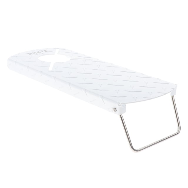 de Camping portátil, escritorio con soporte para de Gas dividida plegable de aleación de aluminio con bolsa de almacenamiento para Picnic, blanco Sunnimix Mesas de estufa plegables