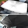 thumbnail image 4 of Parasol de coche para parabrisas, parasol plegable para parabrisas de coche, parasol de coche para ventana delantera, se adapta a parabrisas de varios tamaños (65*125cm) Adepaton 221009, 4 of 9