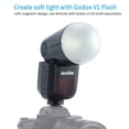 thumbnail image 2 of Domo difusor Godox AK-R11 para flash de cabeza redonda Godox V1 V1pro, 2 of 6