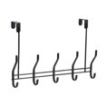 thumbnail image 1 of Punch Free Hooks for Hanging Use Made of Iron Black Color Perfect for Home Bath Kitchen 1PC, 1 of 5