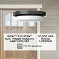 thumbnail image 2 of DEAW08LAJENBZ AFX Dean - 12W 1 LED Outdoor Flush Mount-2 Inches Tall and 8 Inches Wide-Bronze Finish, 2 of 7
