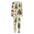 thumbnail image 2 of breaise 2025 Christmas Pajamas Matching Sets for Family Xmas Pjs Sleepwear Set Funny Print Holiday Family Nightwear Pajamas Matching Sets, 2 of 3