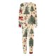 thumbnail image 1 of Conjunto navideño para padres e hijos, ropa de casa estampada, pijamas, pantalones de manga larga, conjunto de dos piezas, camisetas y pantalones de poliéster para mujer, 1 of 2