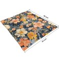 thumbnail image 3 of Pioneer Flower Floral Print Pattern Blanket,Comfortable Soft Flannel Throw Blanket,All Season,Warm Lightweight Blankets for Sofa Bed Couch Living Room Chair,50"x60", 3 of 4
