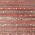 thumbnail image 1 of Ahgly Company Indoor Square Contemporary Red Oriental Area Rugs, 6' Square, 1 of 6