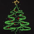 thumbnail image 3 of CafePress - Christmas Tree T Shirt - Women's Traditional Fit Dark T-Shirt, 3 of 4
