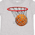 thumbnail image 4 of Inktastic Basketball Swish Boys or Girls Toddler T-Shirt, 4 of 5