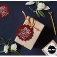 thumbnail image 5 of Inkdotpot Pack Of 100 Thank You From The New Wedding Favor Paper Tags Craft Real Silver Foil Hang Tags, 5 of 6