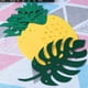 thumbnail image 2 of BRIGHTFUFU 2 sets Banner de decoración de la hoja Banner de hojas para decoraciones de fiesta temáticas hawaianas, 2 of 8