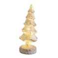 thumbnail image 1 of Estatuilla de Navidad de cristal con luces LED Hugo Estilo B, 1 of 10