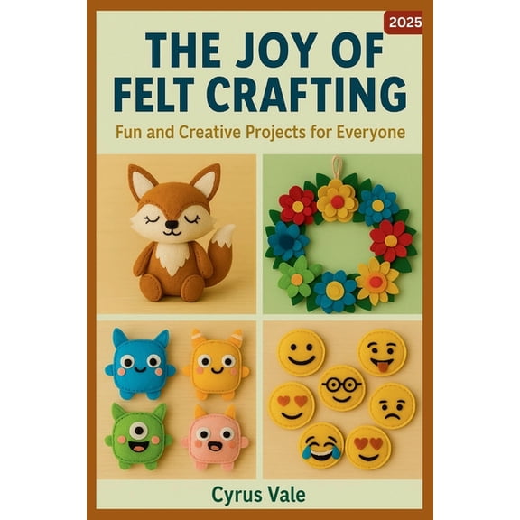 The Joy of Felt Crafting: Fun and Creative Projects for Everyone, (Paperback)