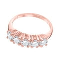 thumbnail image 2 of Aonejewelry 1 Ct. Ttw Diamond Classic Five Stone Ring In 10K Rose Gold, 2 of 4