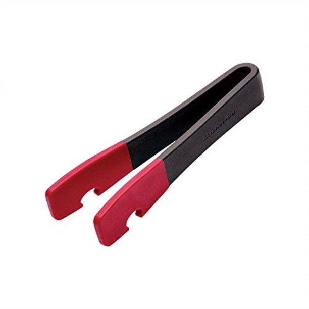 kitchenaid toaster tongs with silicone head black and red Walmart