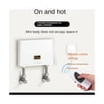 thumbnail image 2 of Tankless Instant Electric Water Heater With Touch Panel Remote Control For Kitchen Bathroom Accessory ,Compact Design, 2 of 7