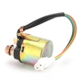 thumbnail image 1 of Engine Starter Solenoid Relay, Copper Durable Motorcycle Parts 12V Rustproof Rubber  For ATV, 1 of 8