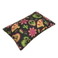 thumbnail image 3 of LNWH Rectangle Pillow Cover, Guitar Skull Aztec Cactus Cushion Covers Pillowcase for Couch Bedroom Sofa, 14"x20", 3 of 7