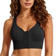 thumbnail image 5 of Lopecy-Sta Sports Bra for Women Racerback Front Hook High Support Seamless Wireless Compression Bra, 5 of 9