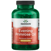 Swanson Evening Primrose Oil - 80 mg Gla 500 mg 250 Softgels