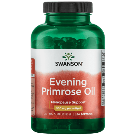 Swanson Evening Primrose Oil - 80 mg Gla 500 mg 250 Softgels