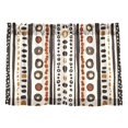 thumbnail image 7 of Yayeee Kitchen Curtains Tier Pair Light Filtering 27"x36" Rod Pocket Short Cafe Window Panel, Black Abstract Dots, 7 of 7