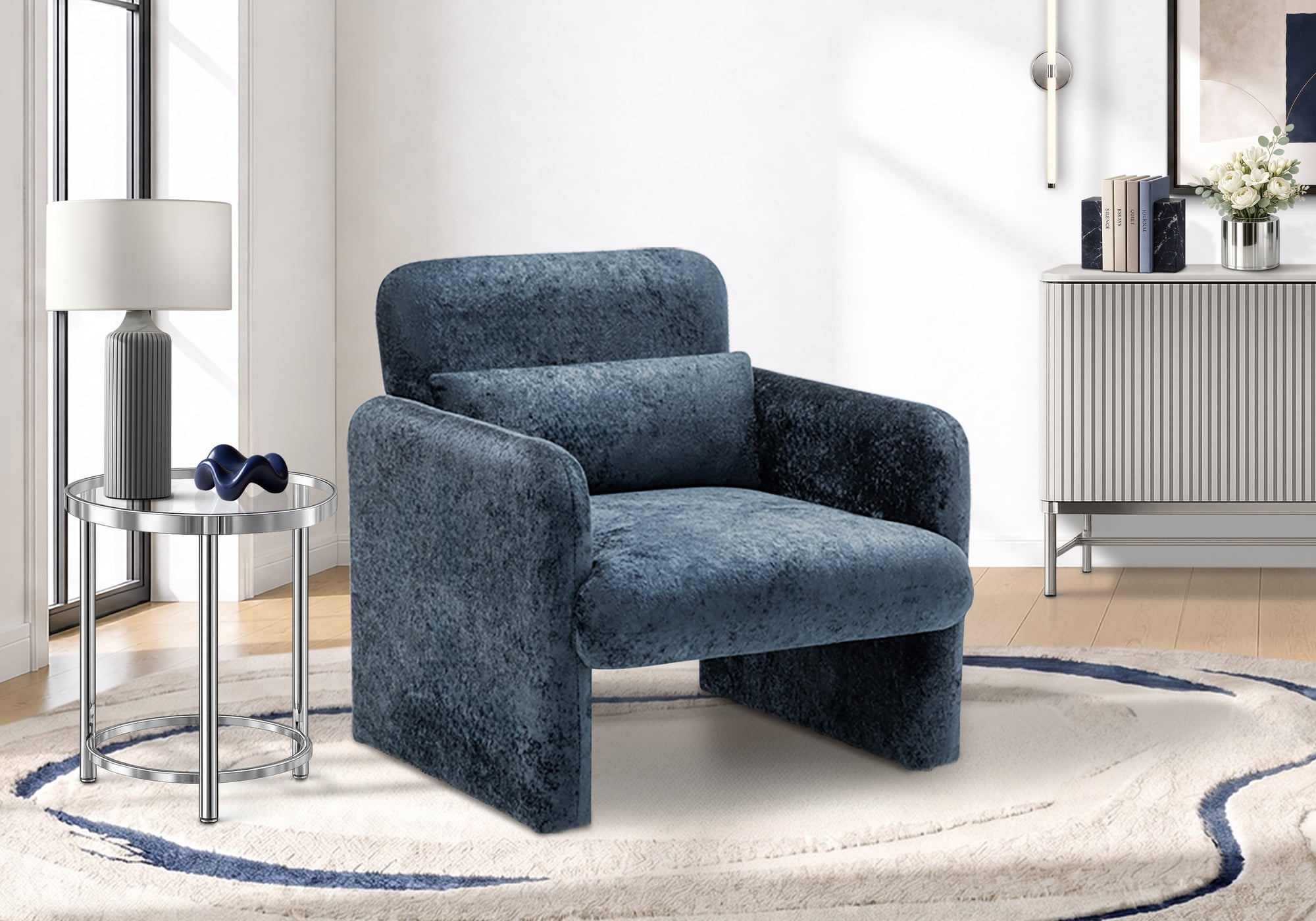Monarch Specialties - I 8030 Accent Chair, 31"H, Upholstered, Living Room, Bedroom, Contemporary